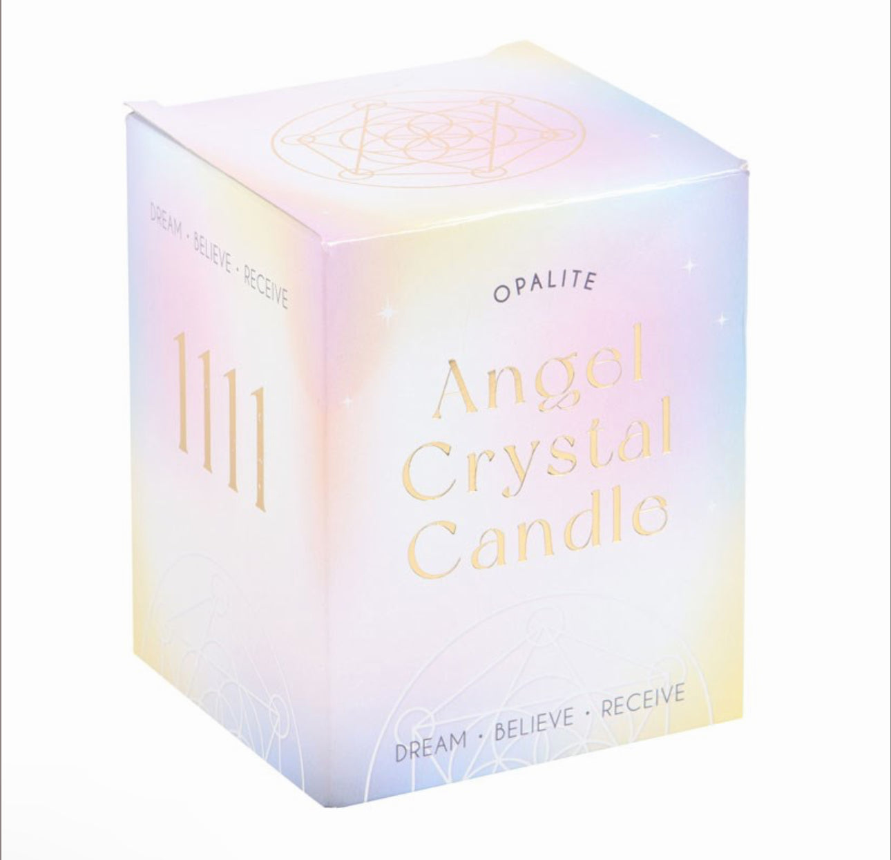 VELA MANIFESTACION CHIP OPALITA NUMERO ANGEL 1111