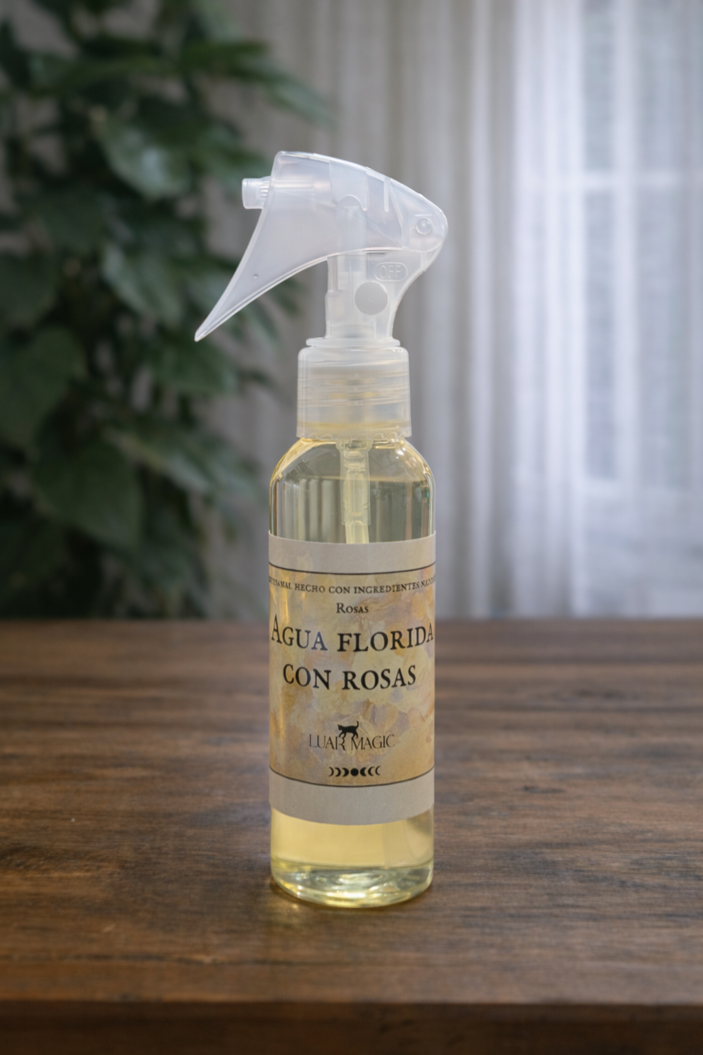 Agua florida con Rosas artesanal Luar magic