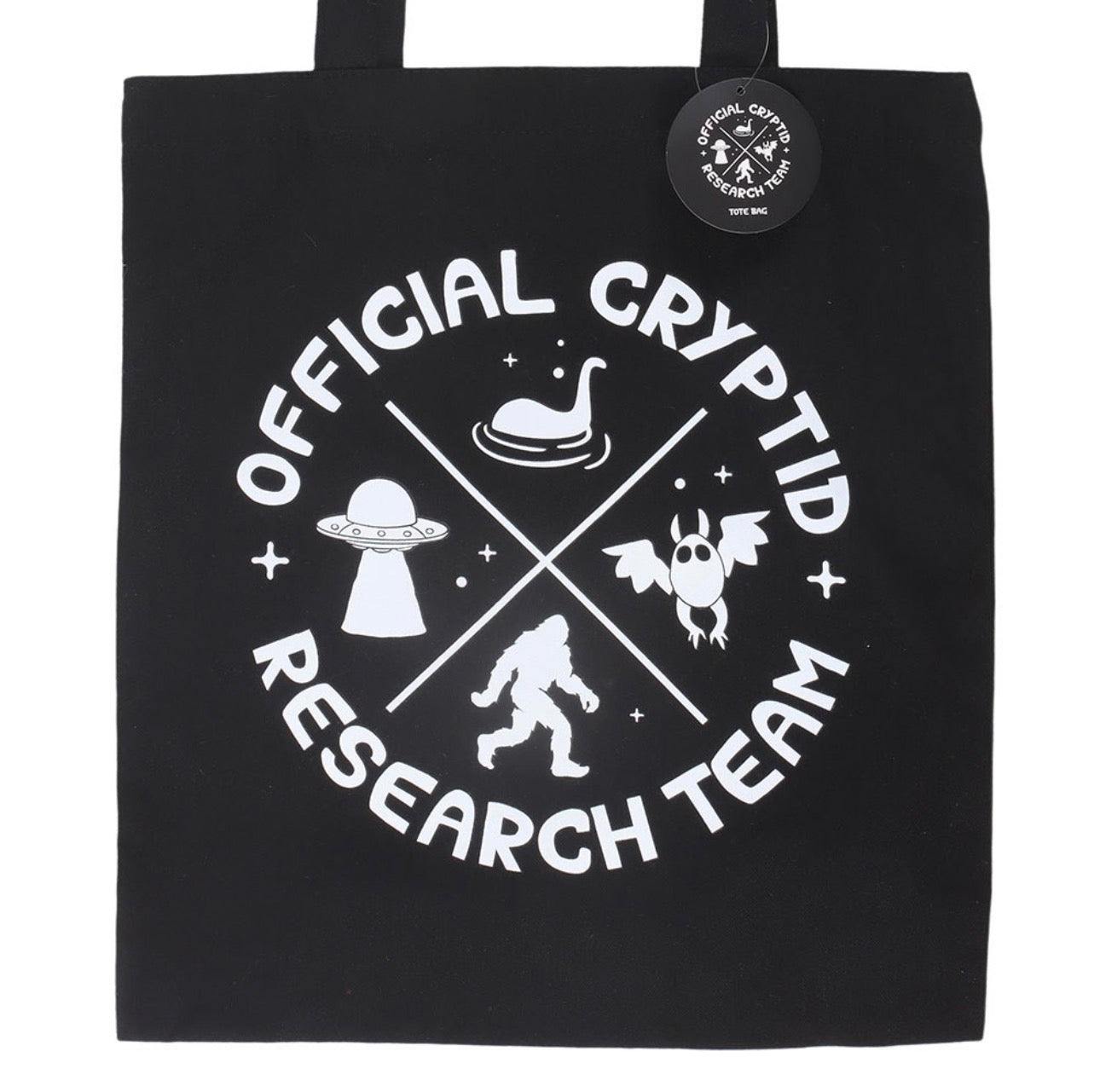 BOLSA DE TELA DEL EQUIPO DE INVESTIGACIÓN DE CRÍPTIDOS