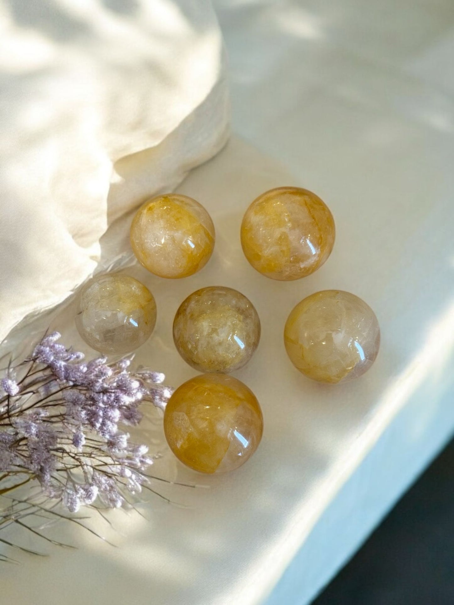 Esfera de Citrino – Sol en estado cristalino