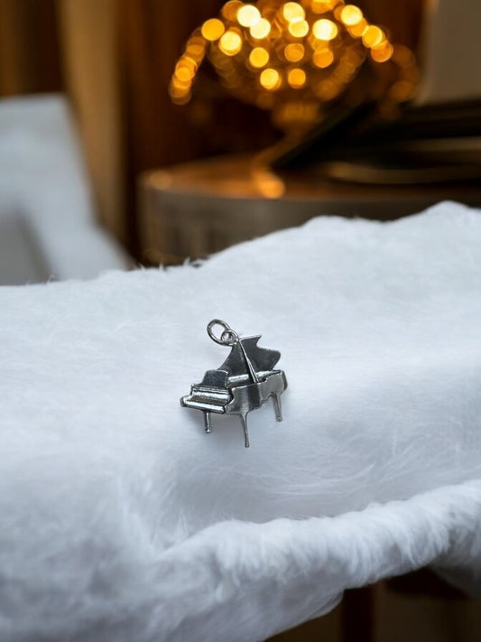 Colgante de Piano Plata