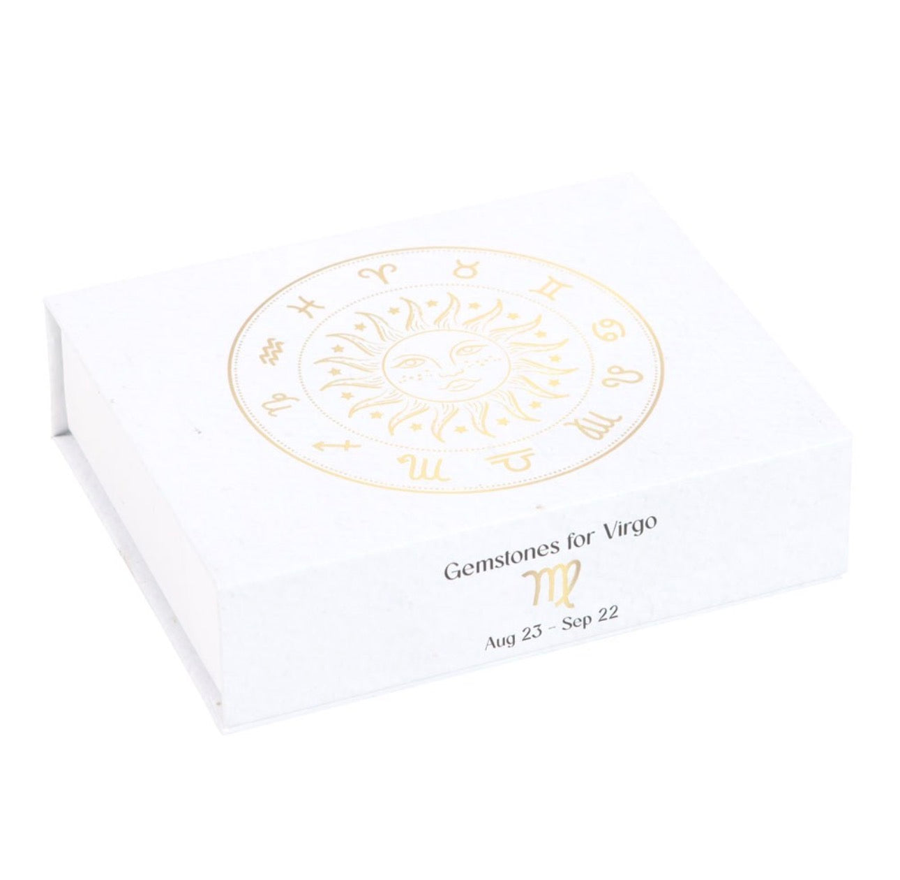 JUEGO DE PIEDRAS RODADAS DE CRISTAL DE VIRGO