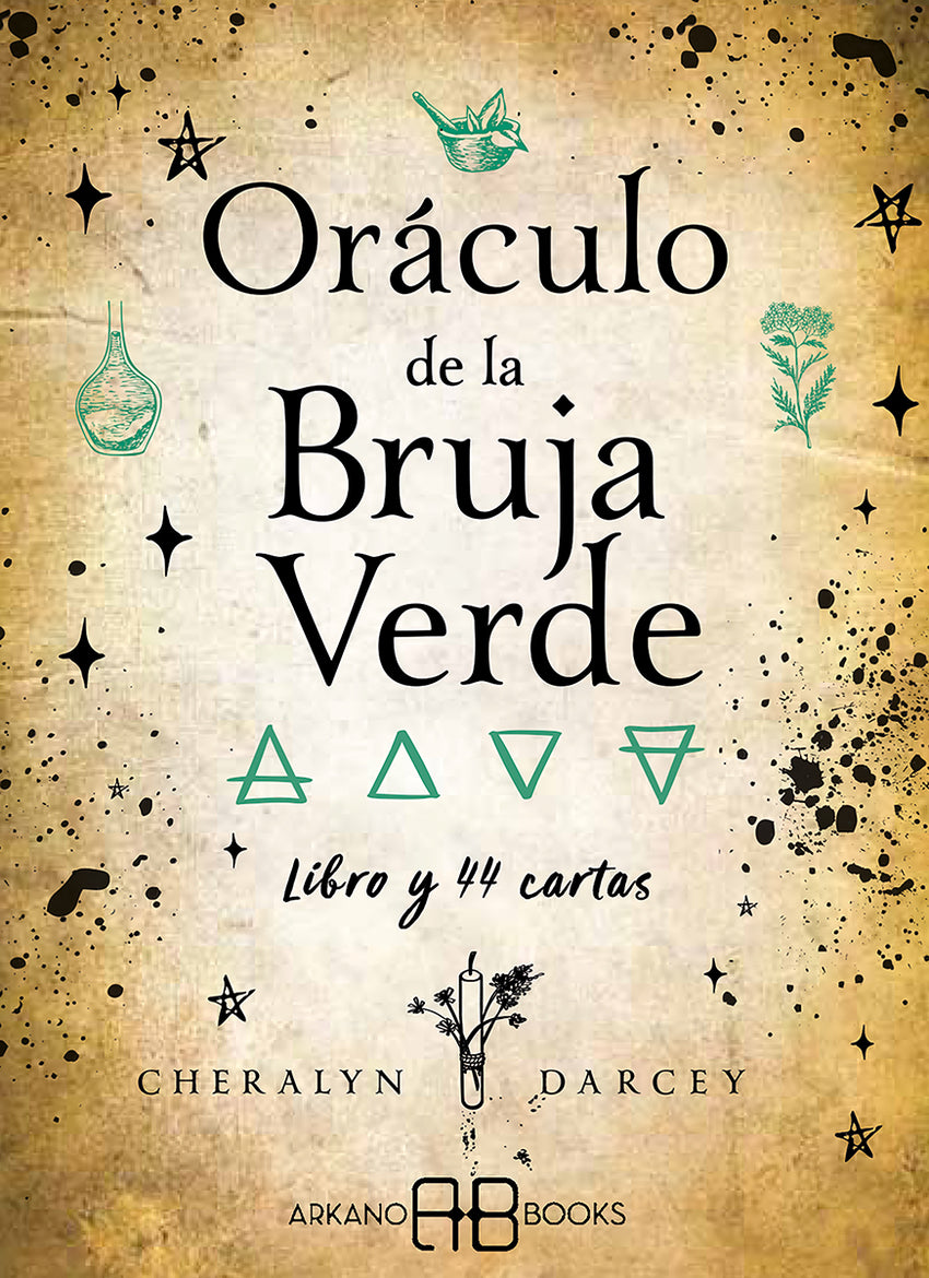 ORACULO DE LA BRUJA VERDE:LIBRO Y 44 CARTAS