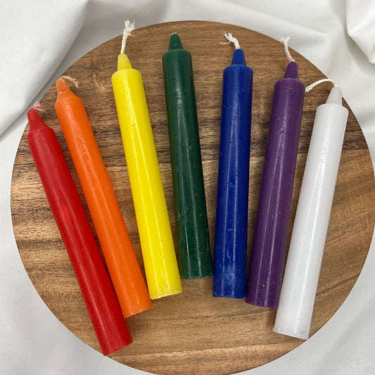 Velas de colores para rituales