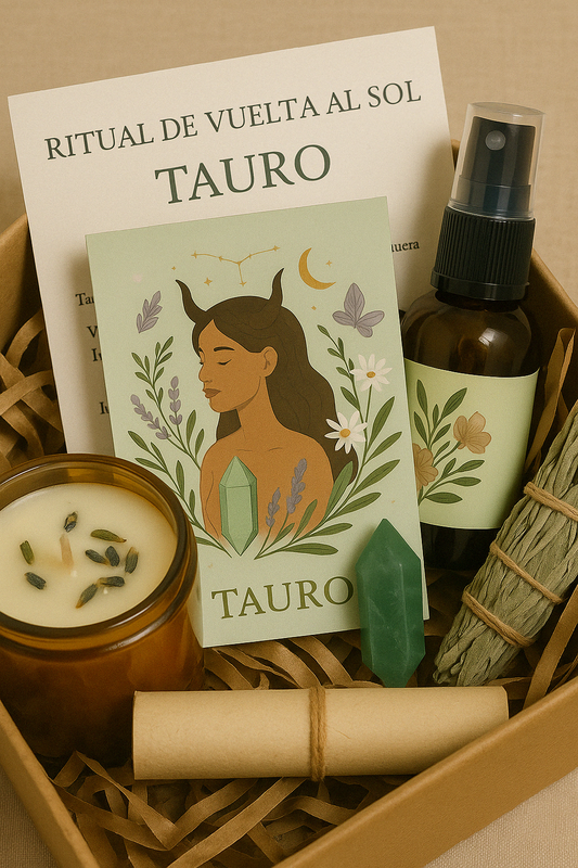 Caja de vuelta al sol Tauro