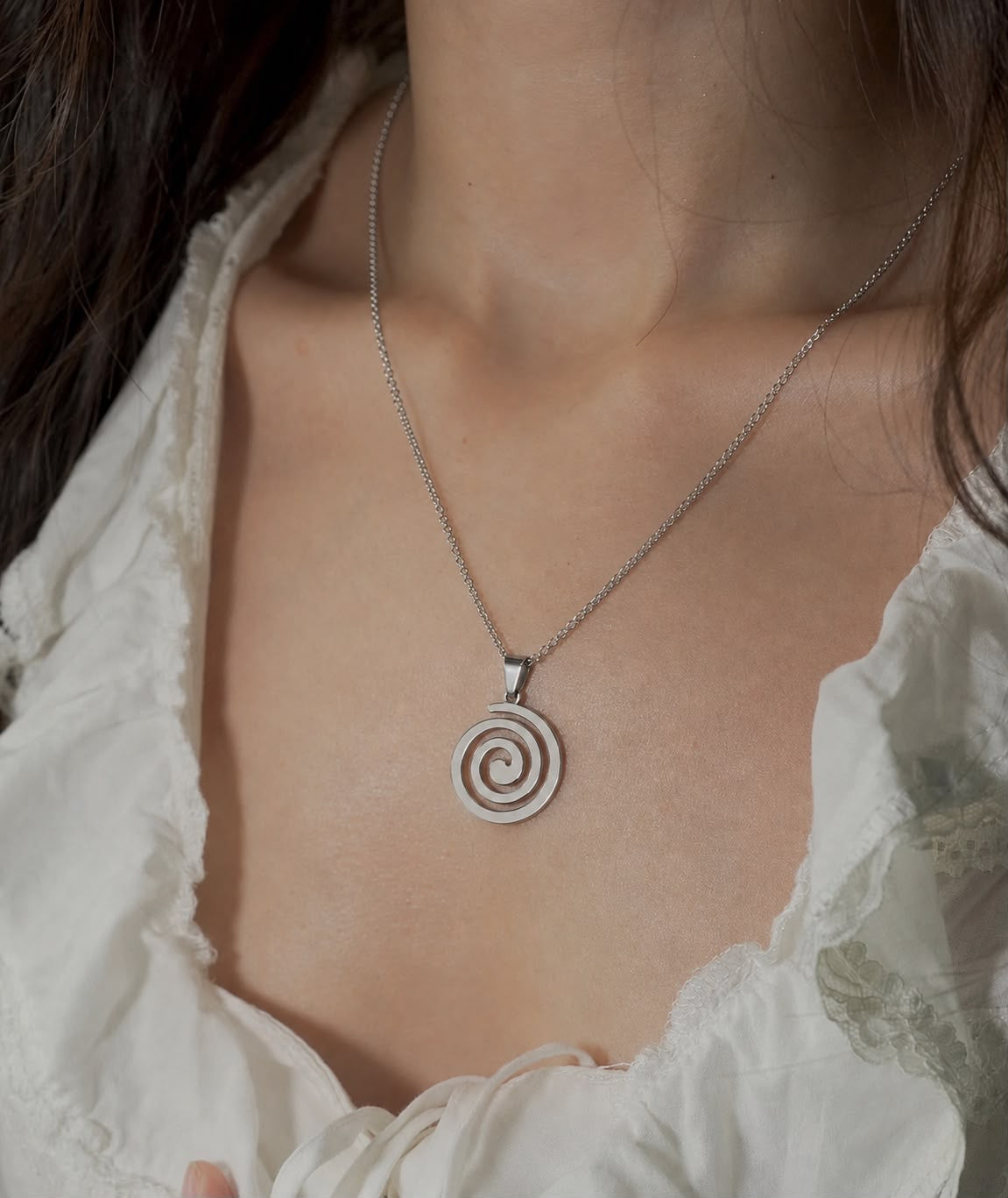 Colgante Acero Espiral 25 mm