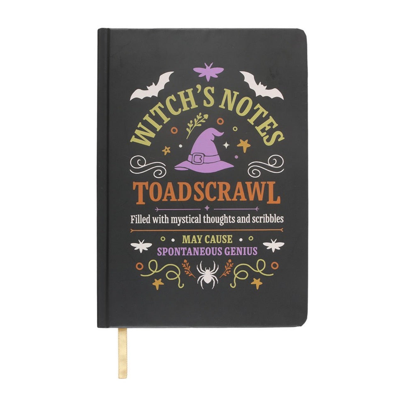 CUADERNO A5 PARA NOTAS DE BRUJA