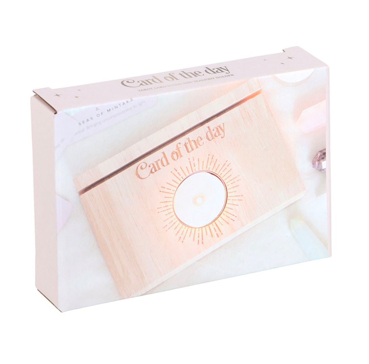 PORTAVELAS CON SOPORTE PARA CARTAS