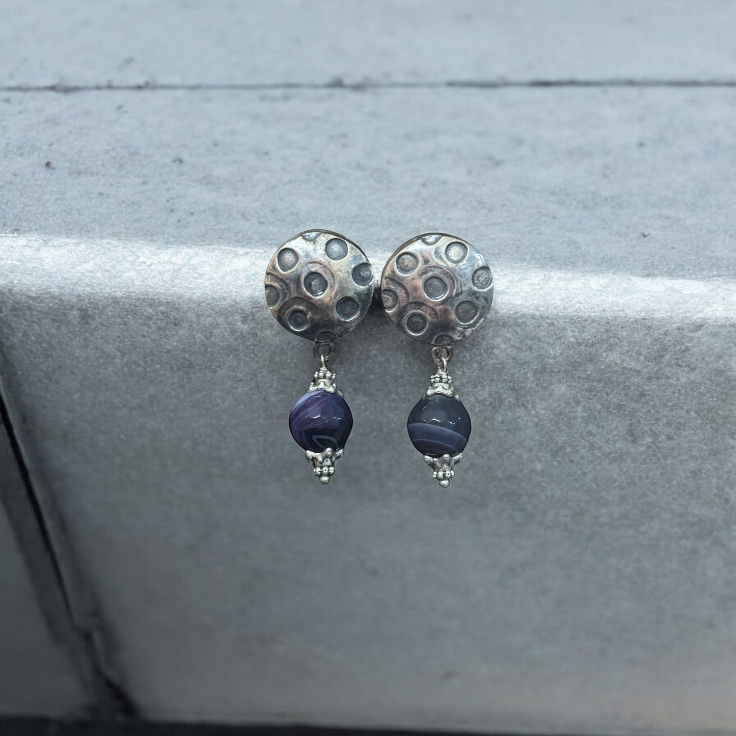 PENDIENTES DE CENEFAS AMATISTA