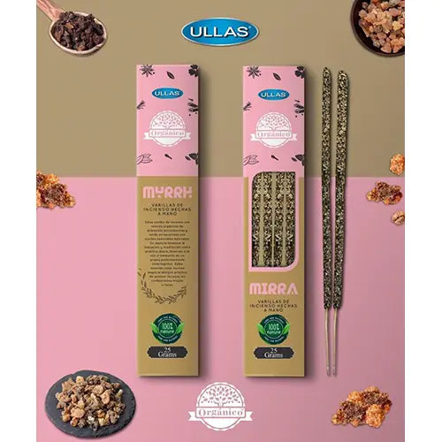 Incienso de mirra natural Ullas