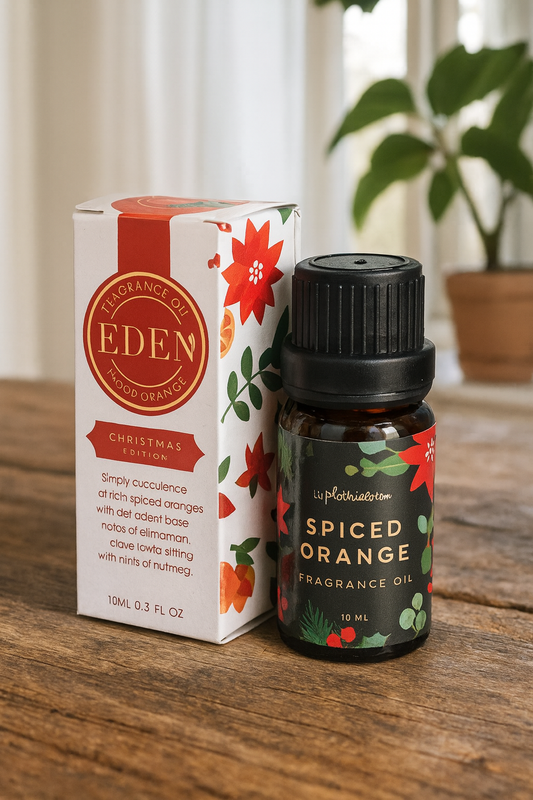 Aceite con Fragancia Navidad Edén – Floral Naranja (10 ml)
