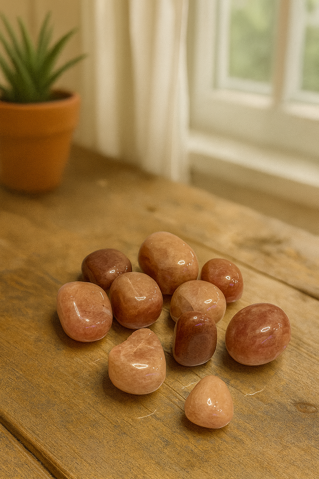 Mineral rodado Piedra sol