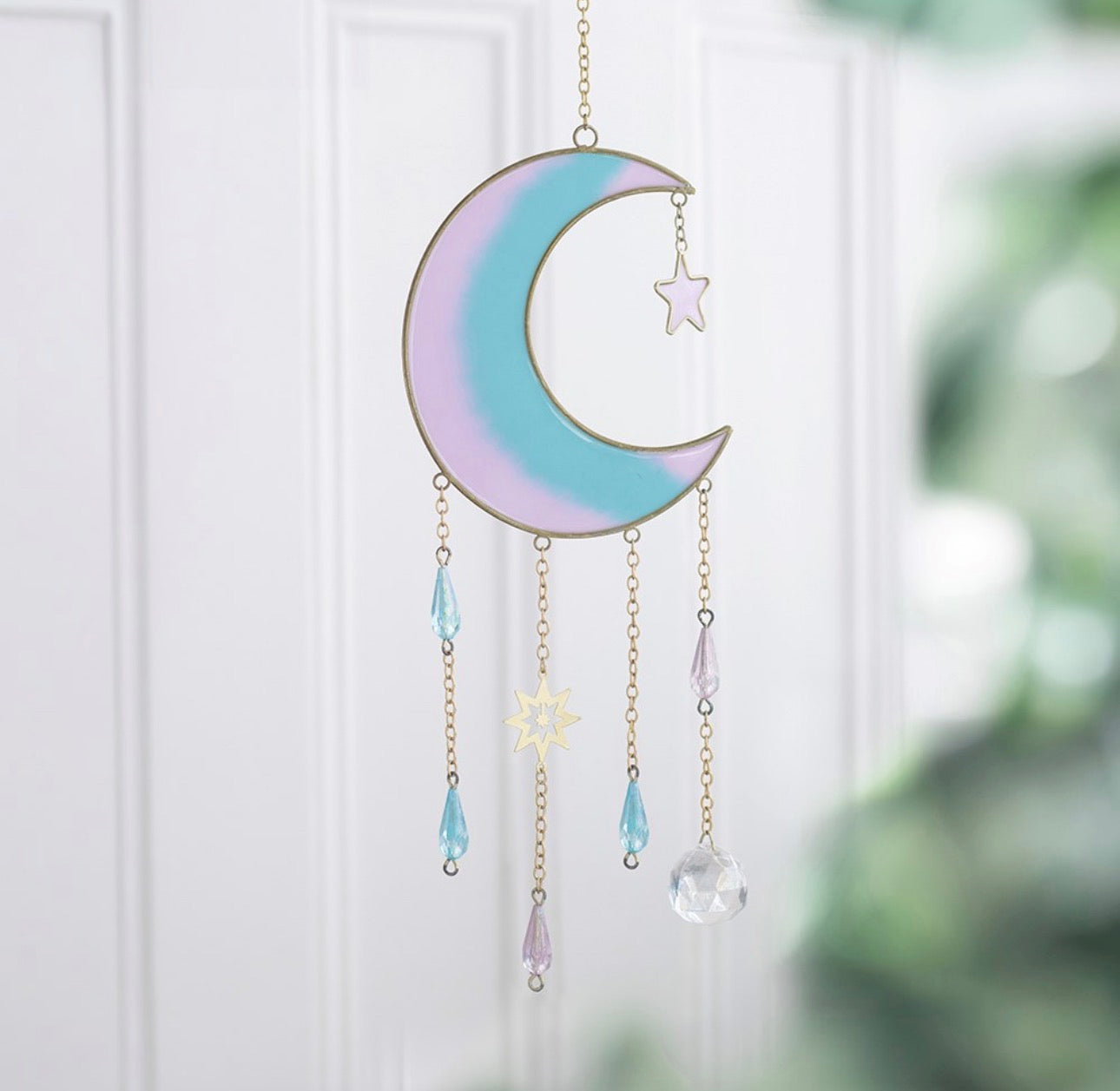 ATRAPASOL DE LUNA CRECIENTE IRIDISCENTE