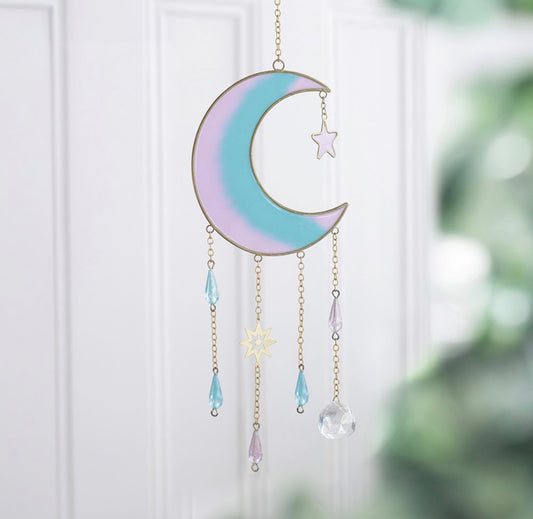 ATRAPASOL DE LUNA CRECIENTE IRIDISCENTE