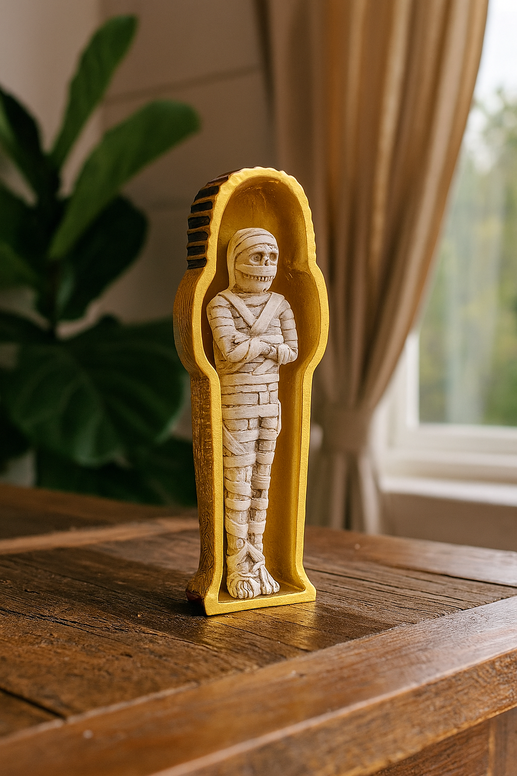 Figura Egipto Sarcófago 22cm