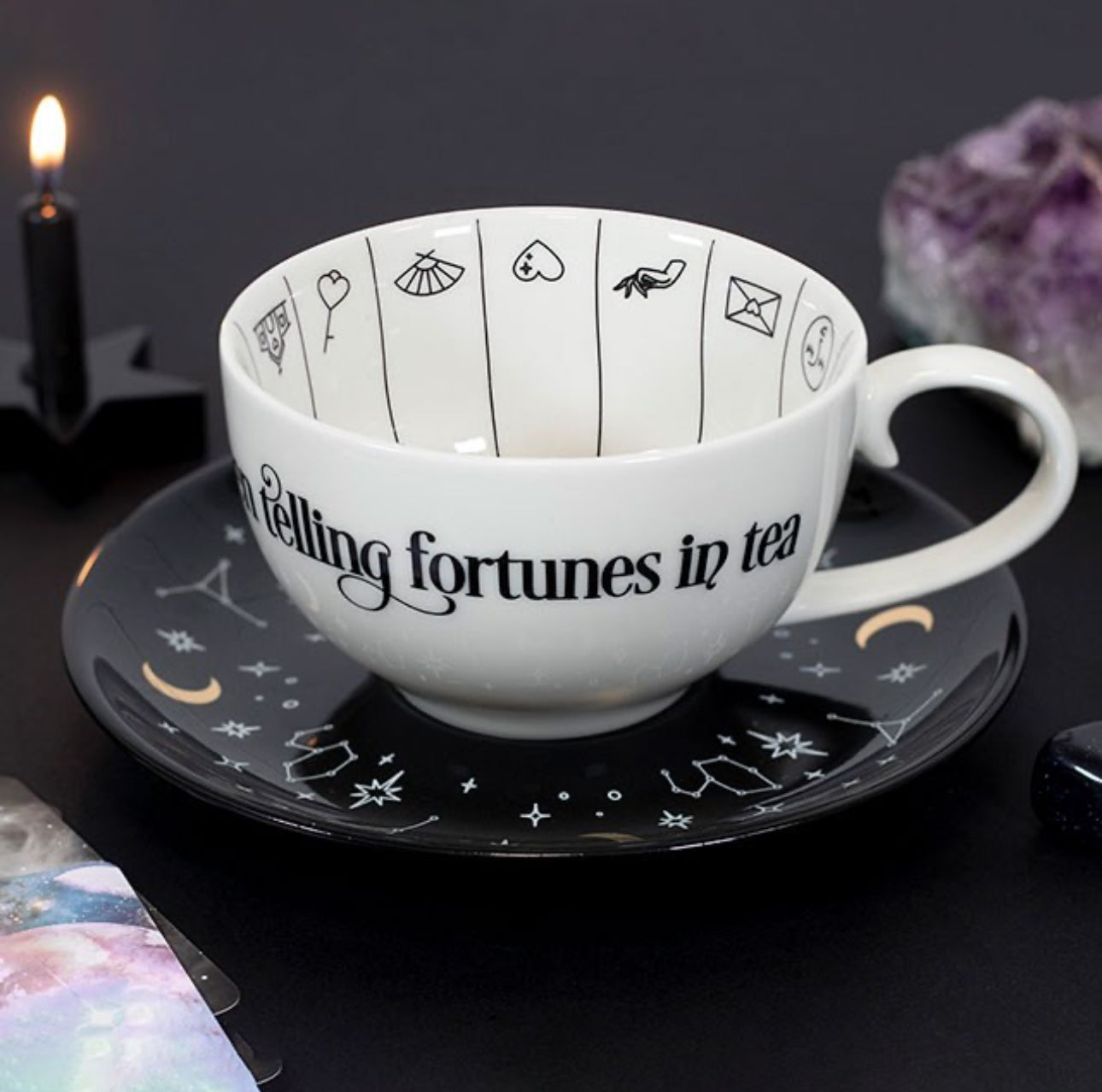 TAZA DE TÉ DE CERÁMICA Adivinación