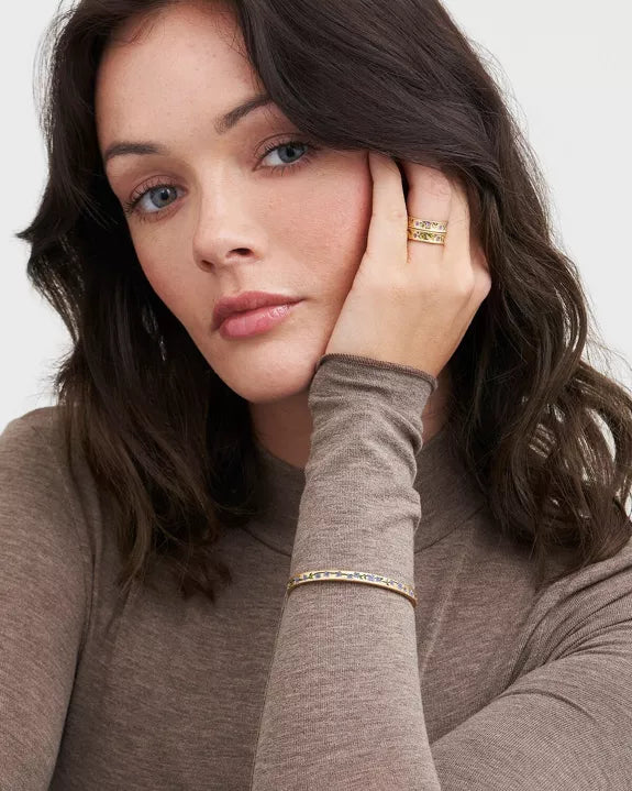 FABLE Pulsera de oro No me olvides