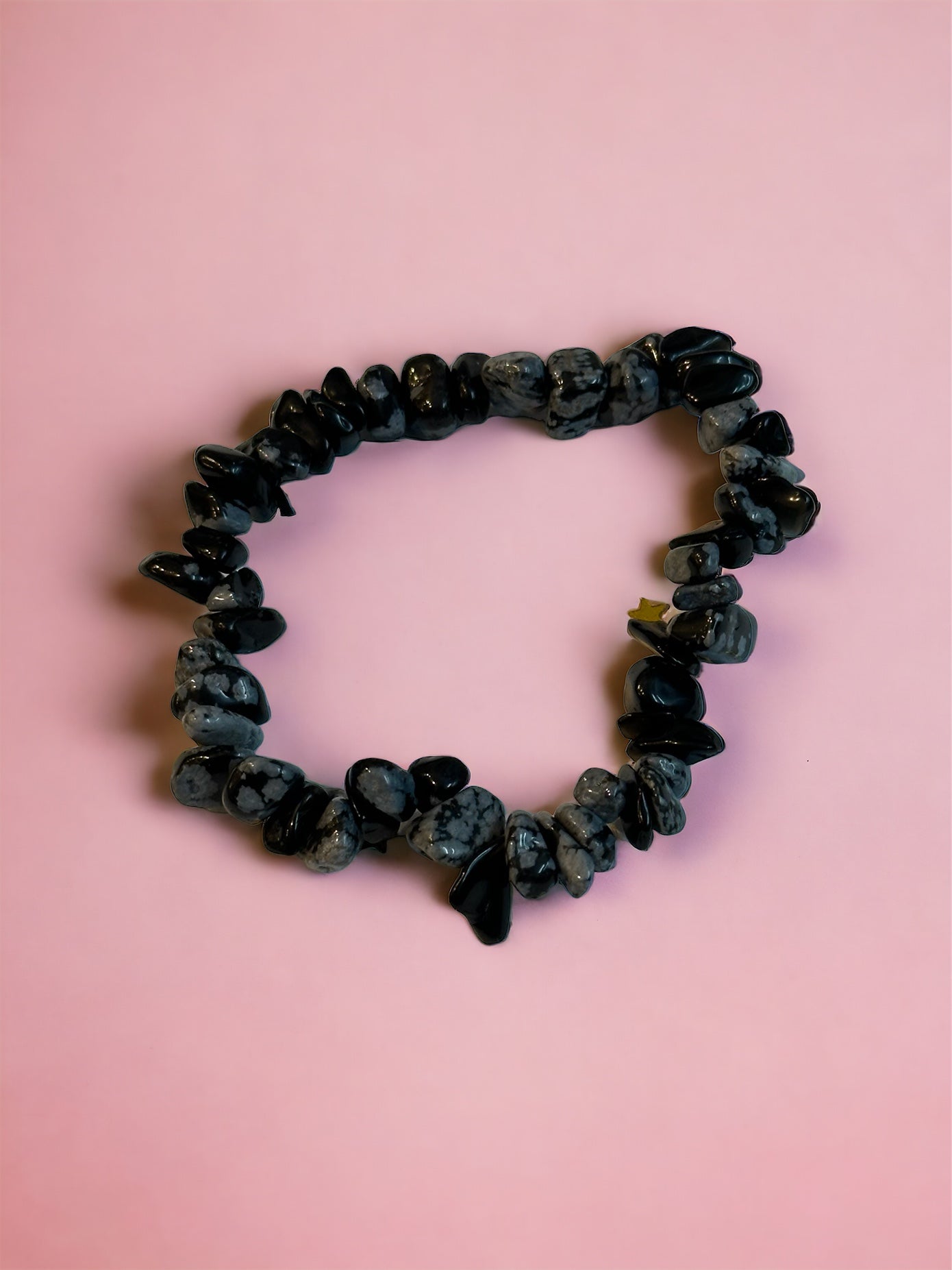 Pulsera obsidiana nevada