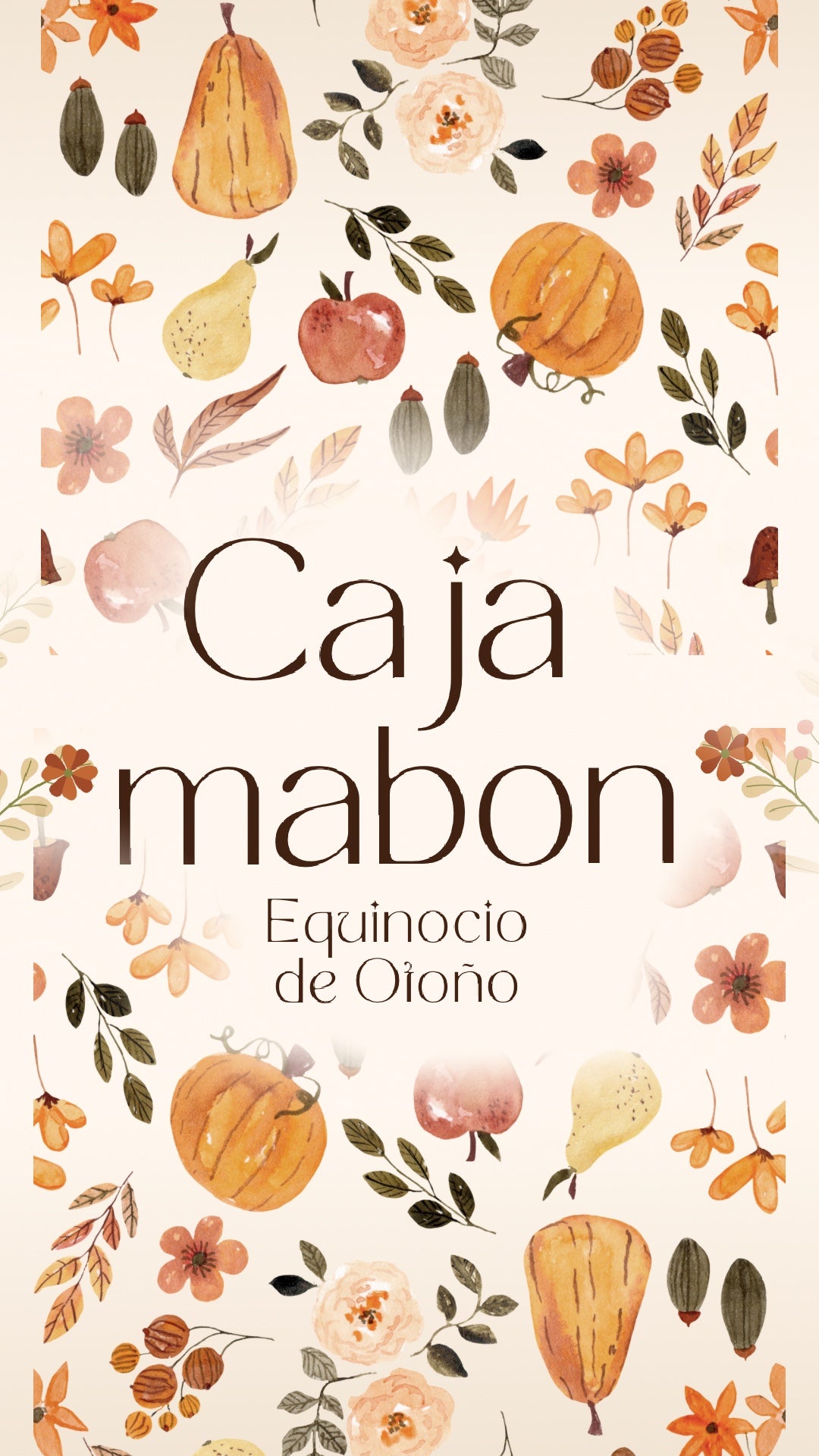 CAJA MABON (Equinocio de Otoño) SORPRESA