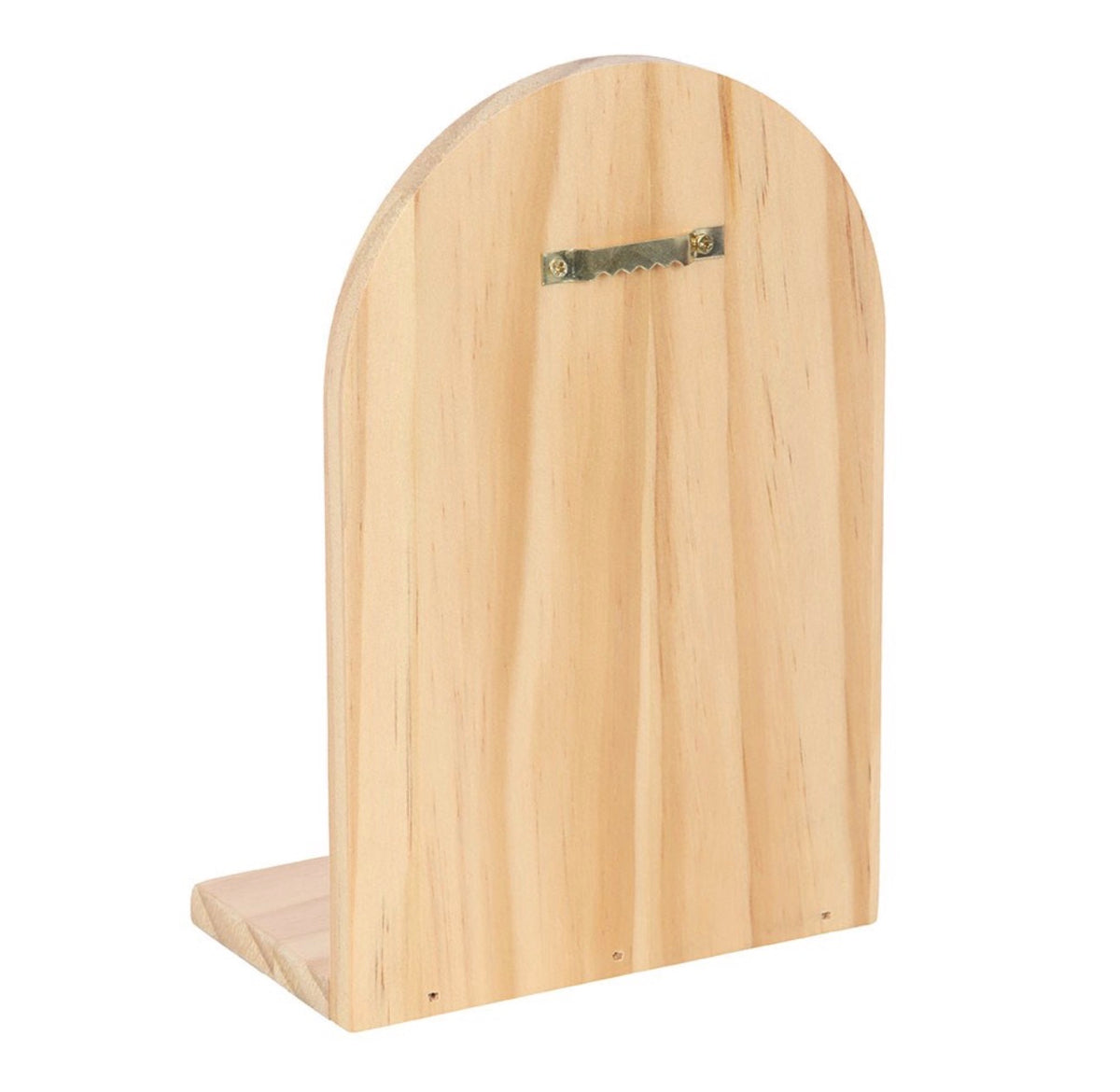 ESTANTE PORTA INCIENSO DE MADERA NATURAL LUNA MOTH