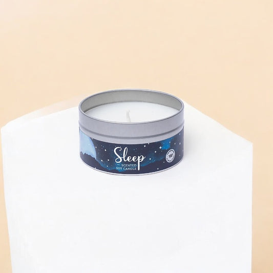 Vela de soja perfumada Sleep en lata