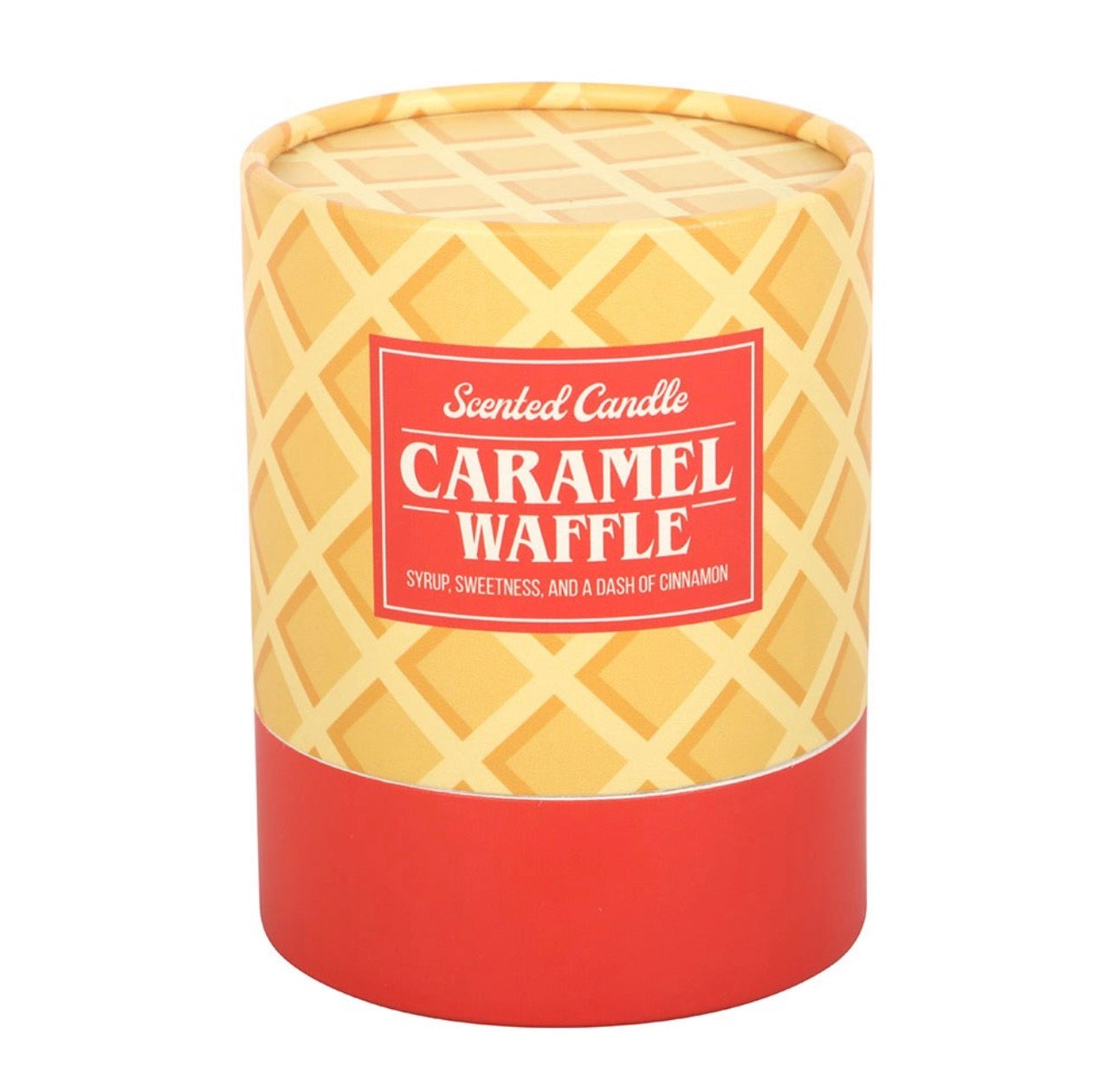 VELA AROMÁTICA DE GOFRE DE CARAMELO