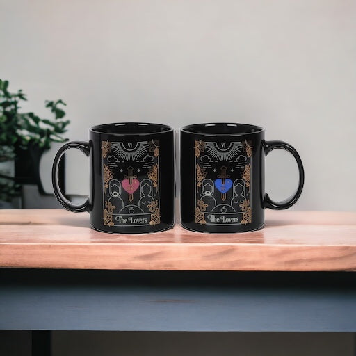 SET DE TAZA PAREJAS TAROT LOS AMANTES