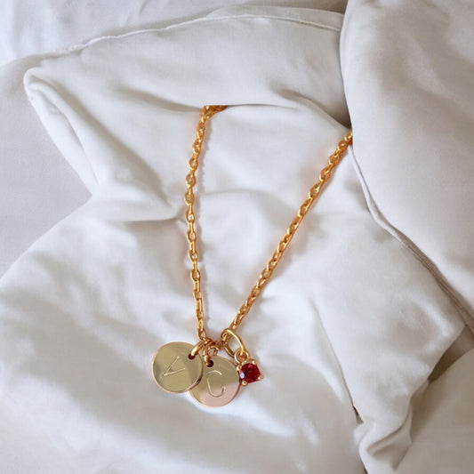 Colgante personalizado inicial