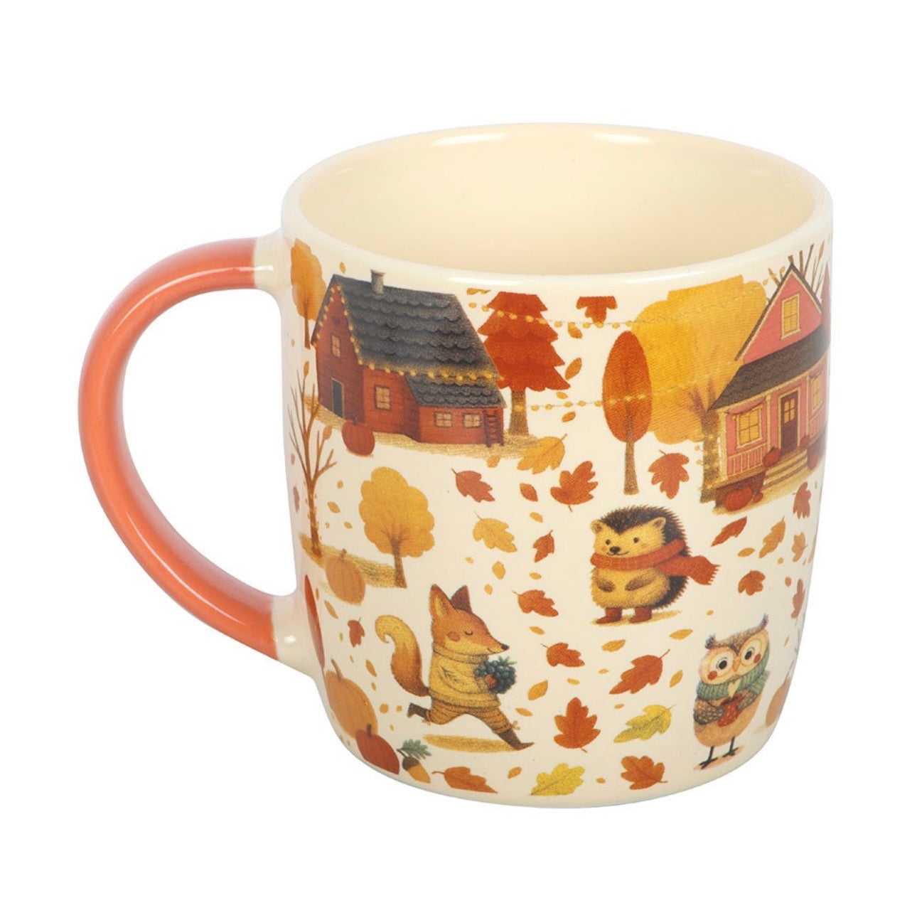 JUEGO DE TAZA Y COLADOR DE TÉ OTOÑO