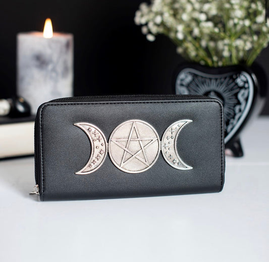 CARTERA «TRIPLE MOON» CON CREMALLERA