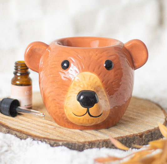 Quemador de aceite con forma de oso