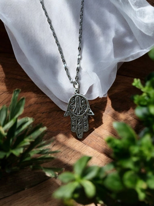 Mano De Fátima con Filigrana Cordobesa