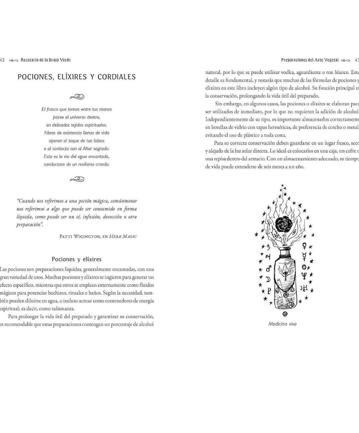 Recetario de la Bruja Verde: Fórmulas mágicas, medicinales y rituales del Sendero Esmeralda