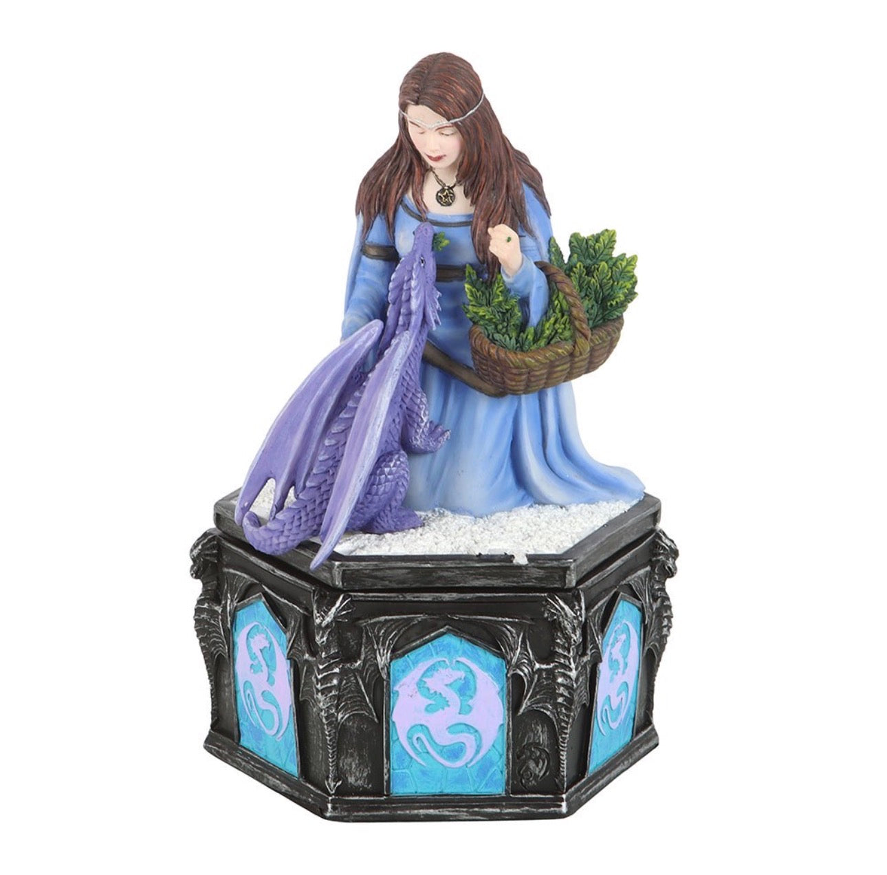 CAJA DE INVIERNO DRAGÓN AMISTAD DE ANNE STOKES