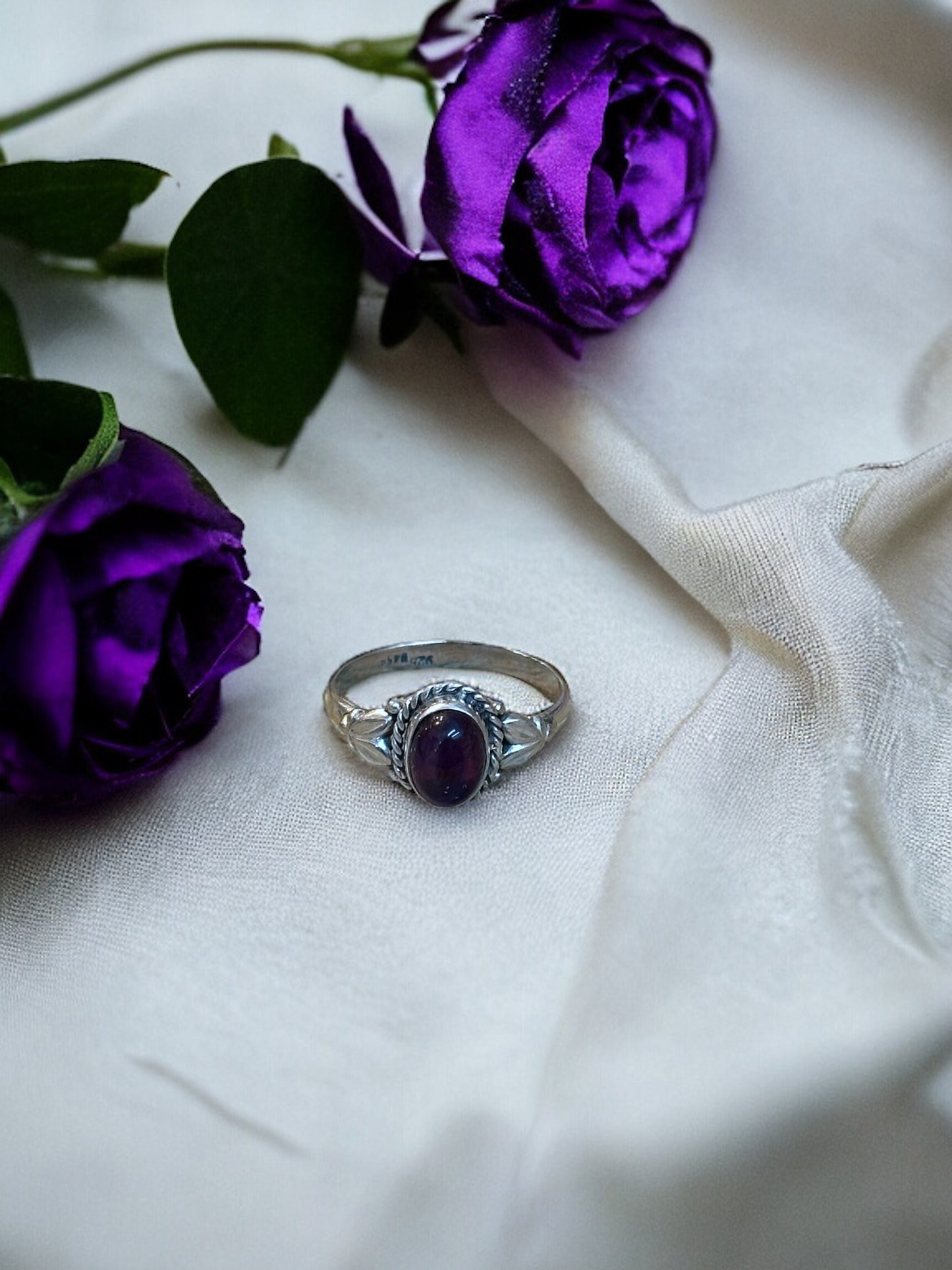 Anillo amatista Sofía