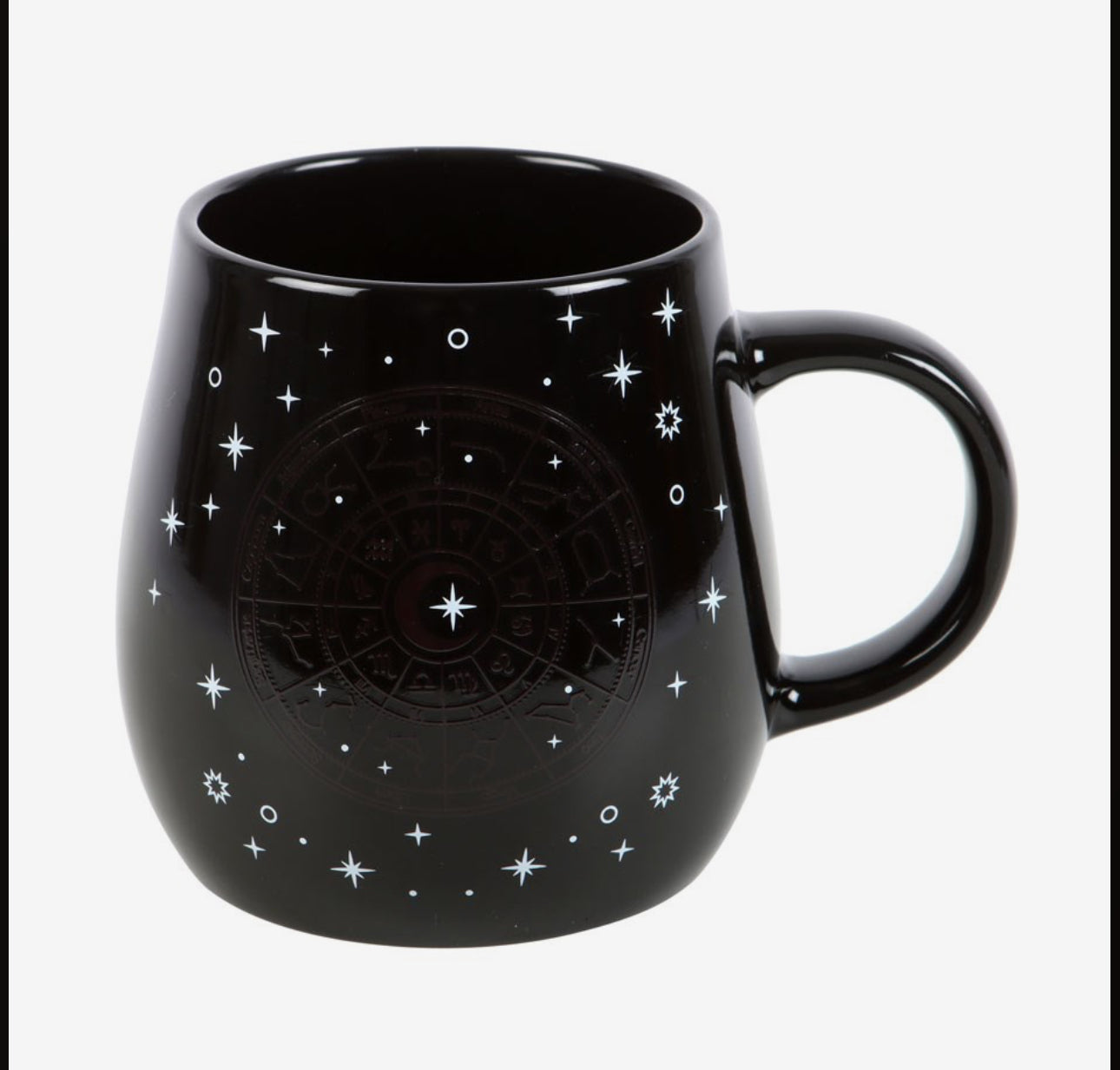 TAZA QUE CAMBIA EL COLOR CON RUEDA DE ASTROLOGÍA