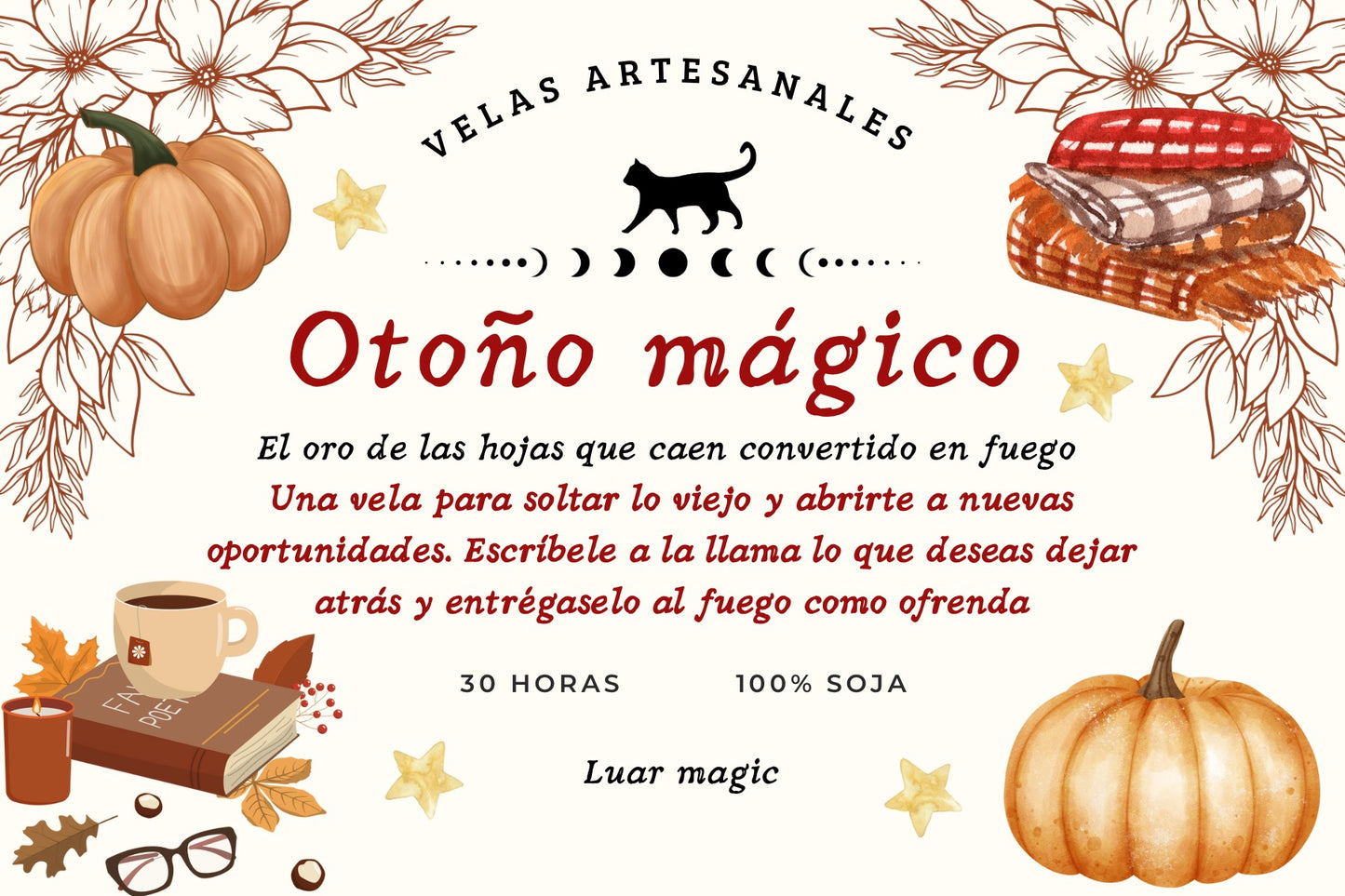 Vela otoño mágico