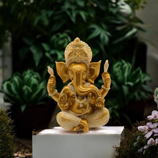 Figura En Resina Ganesha