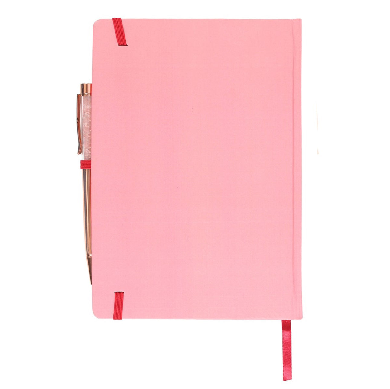 Libreta The Sun Gratitude Journal con bolígrafo de cuarzo rosa