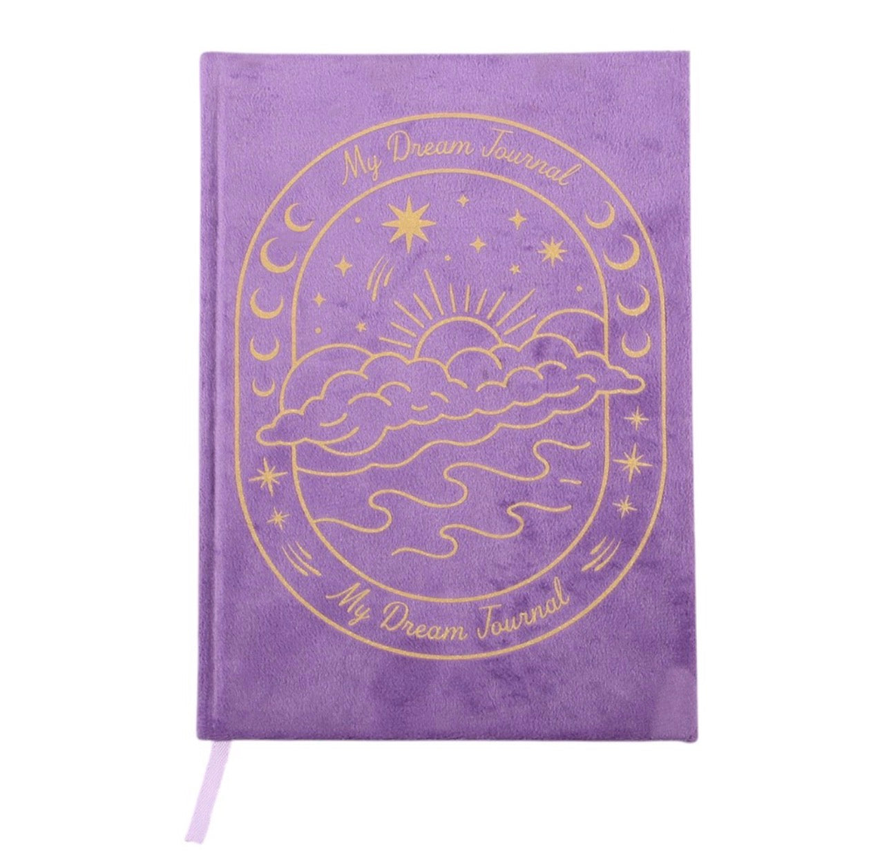 DIARIO DE SUEÑOS CELESTIAL A5 MORADO