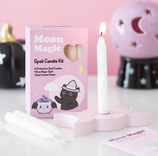 KIT DE VELAS PARA HECHIZOS DE MAGIA LUNA