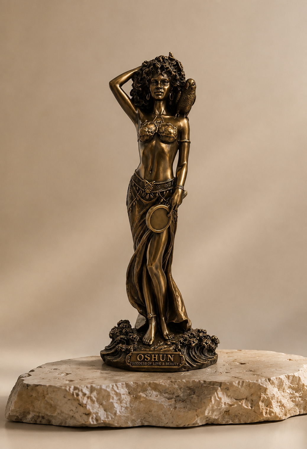 Estatua de Oshun 25cm