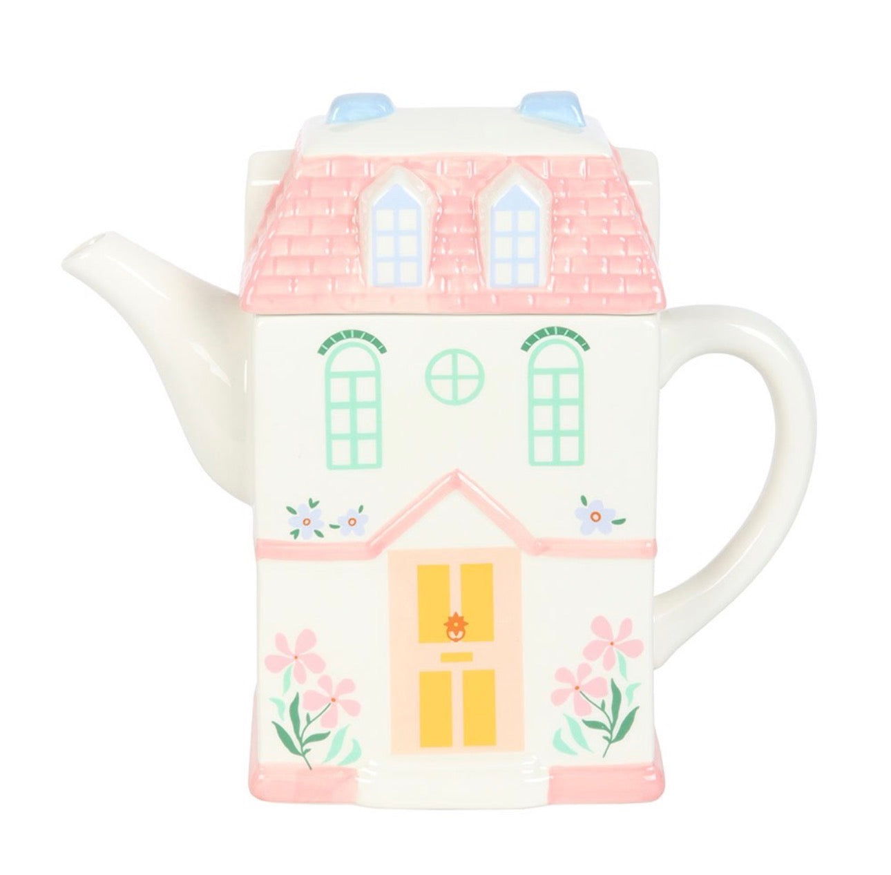 TETERA CON FORMA DE CASA PASTEL