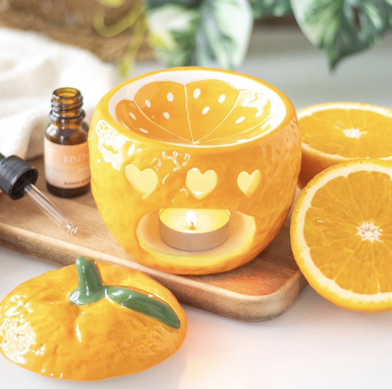 QUEMADOR DE ACEITE DE NARANJA