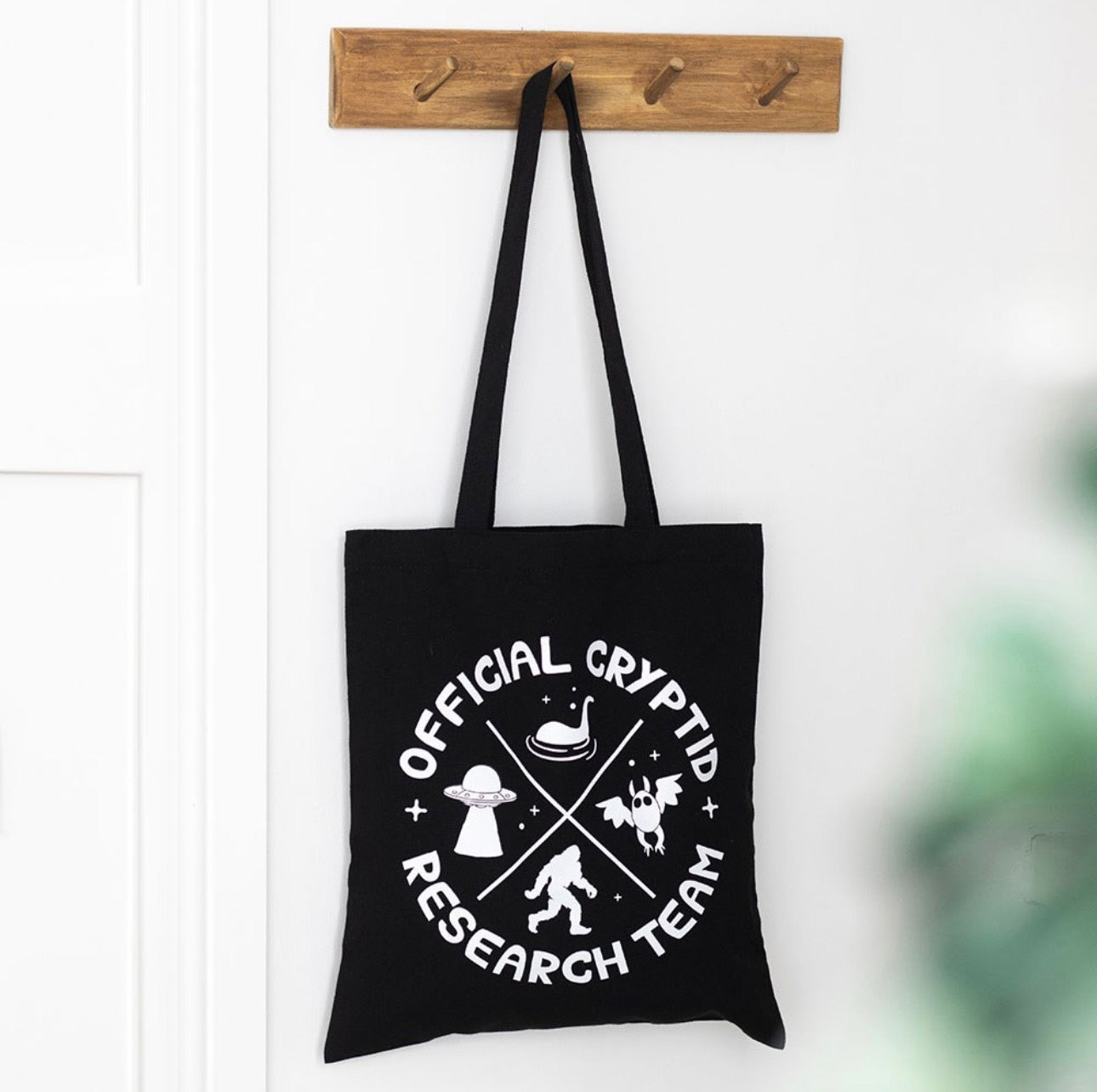 BOLSA DE TELA DEL EQUIPO DE INVESTIGACIÓN DE CRÍPTIDOS