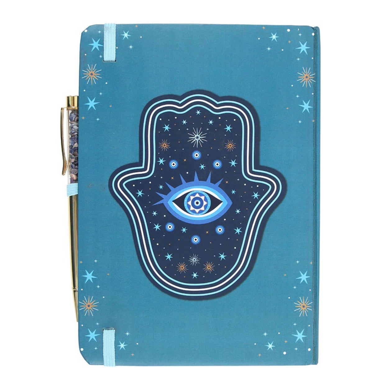 Libreta A5 MANO DE MANO DE FÁTIMA CON BOLÍGRAFO DE CRISTAL