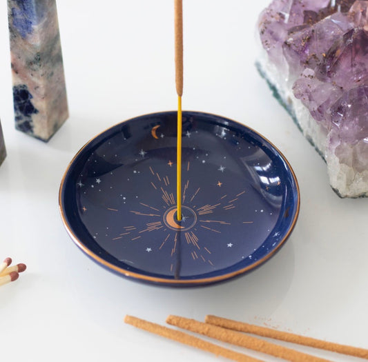 QUEMADOR PORTA INCIENSO CIELO ESTRELLADO