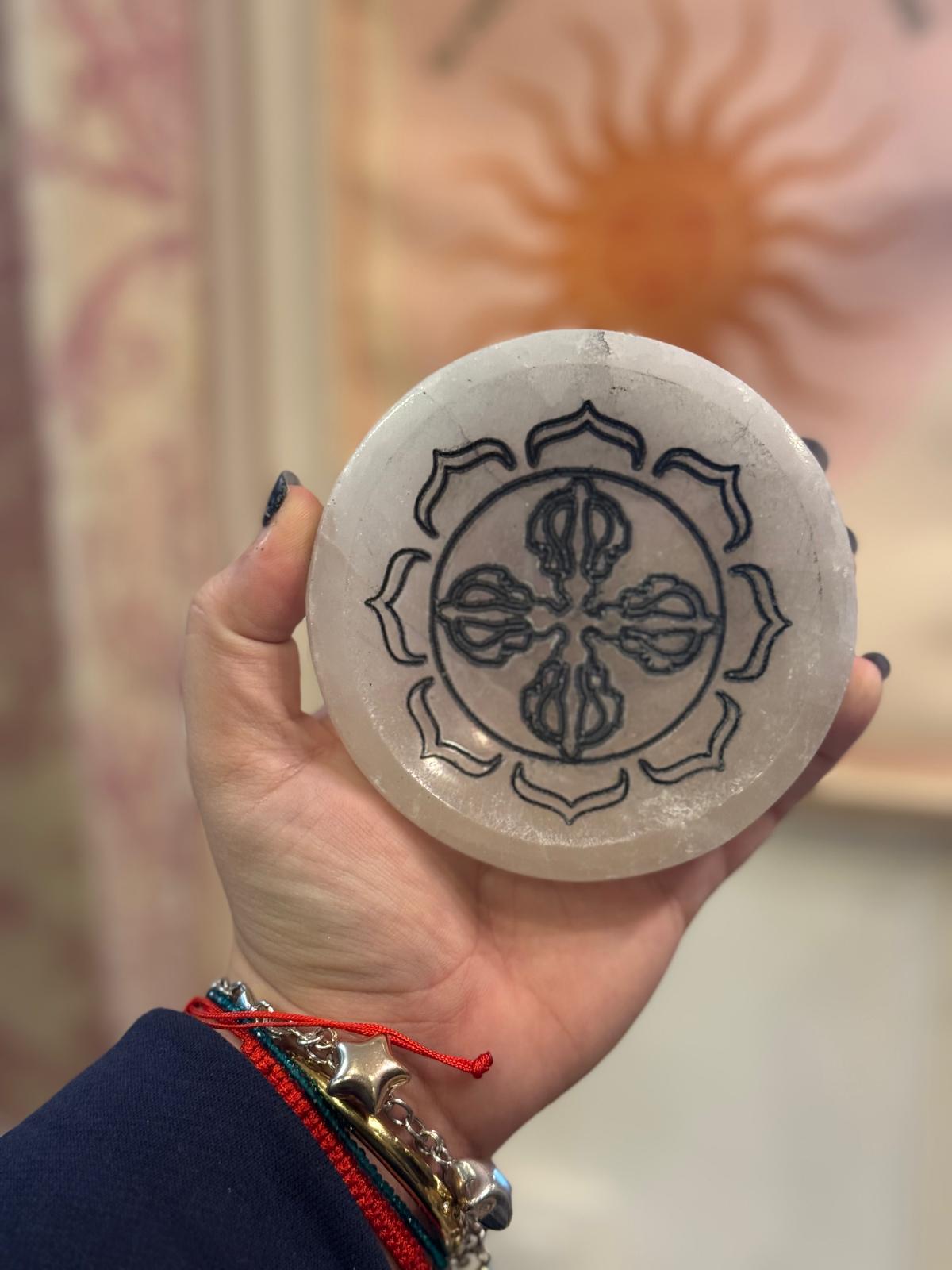 Cuencos de selenita diferentes modelos