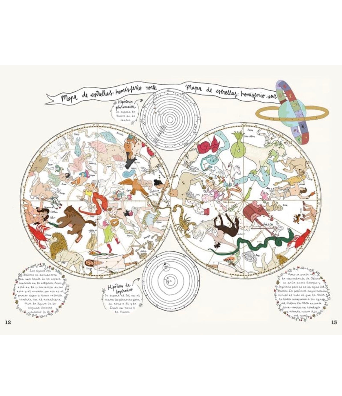 Constelaciones: Guía ilustrada de astrología