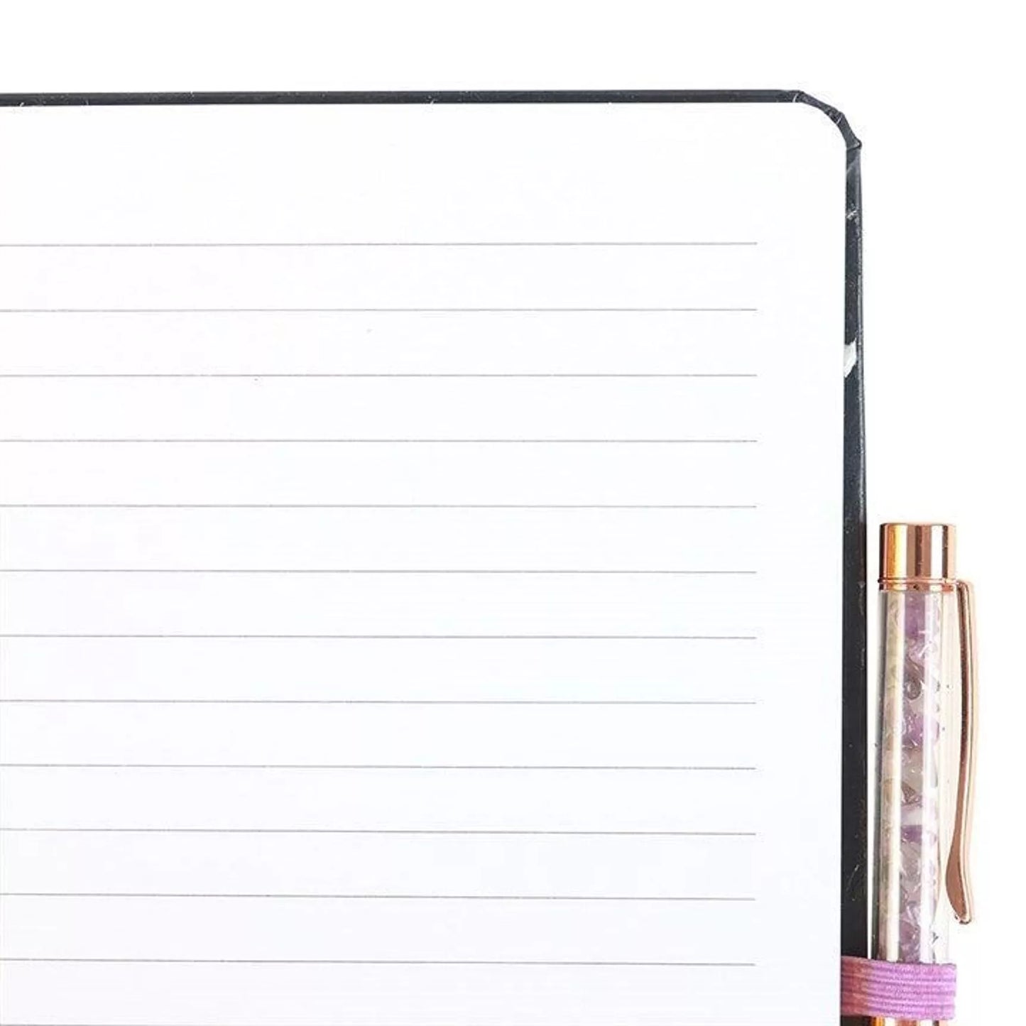 Libreta Midnight Moth con bolígrafo amatista
